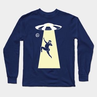 Thicc Alien Volleyball Long Sleeve T-Shirt